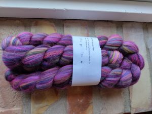 Fin merino Cerise-lila 250gr