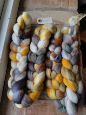 Handfärgad fin merino/kid mohair F2515-M
