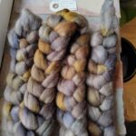 Handfärgad fin merino/kid mohair F2517-M