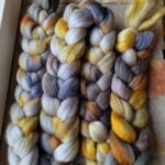 Handfärgad fin merino/kid mohair F2518-M