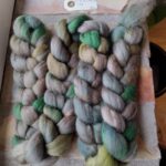 Handfärgad fin merino/kid mohair F2519-M