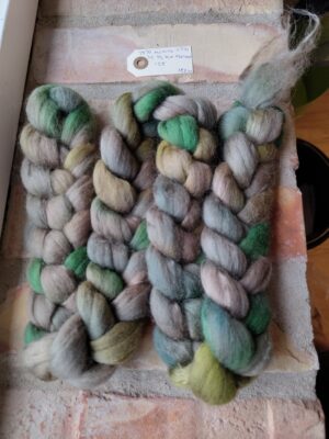 Handfärgad fin merino/kid mohair F2519-M