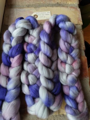 Handfärgad fin merino/kid mohair F2522-M