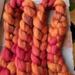 Handfärgad fin merino/kid mohair F2523-M