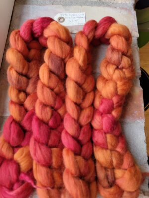 Handfärgad fin merino/kid mohair F2523-M