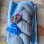 Material kit till unik sidensjal F2525