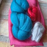 Material kit till unik sidensjal F2524