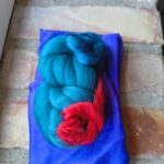 Material kit till unik sidensjal F2519