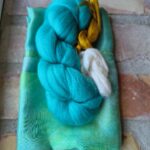 Material kit till unik sidensjal F2520